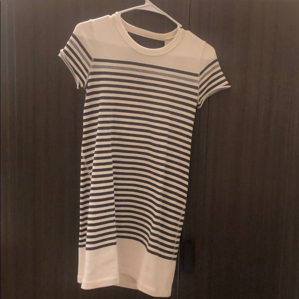 Striped T-shirt dress